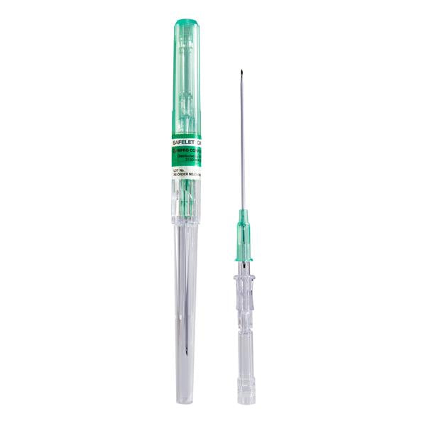 Catheter IV Safelet Safety 18gx1-1/4